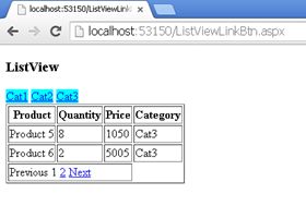 On 3rd link button click